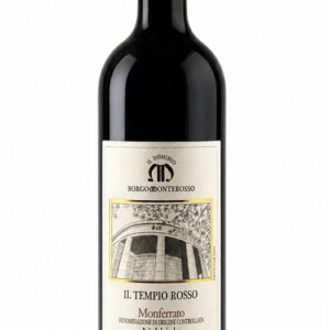 Bottiglia di Il Tempio Rosso, Monferrato DOC Nebbiolo – Il Dominio Borgomonterosso